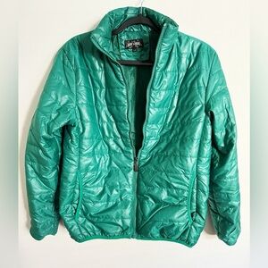 Green lightweight Puffer Coat